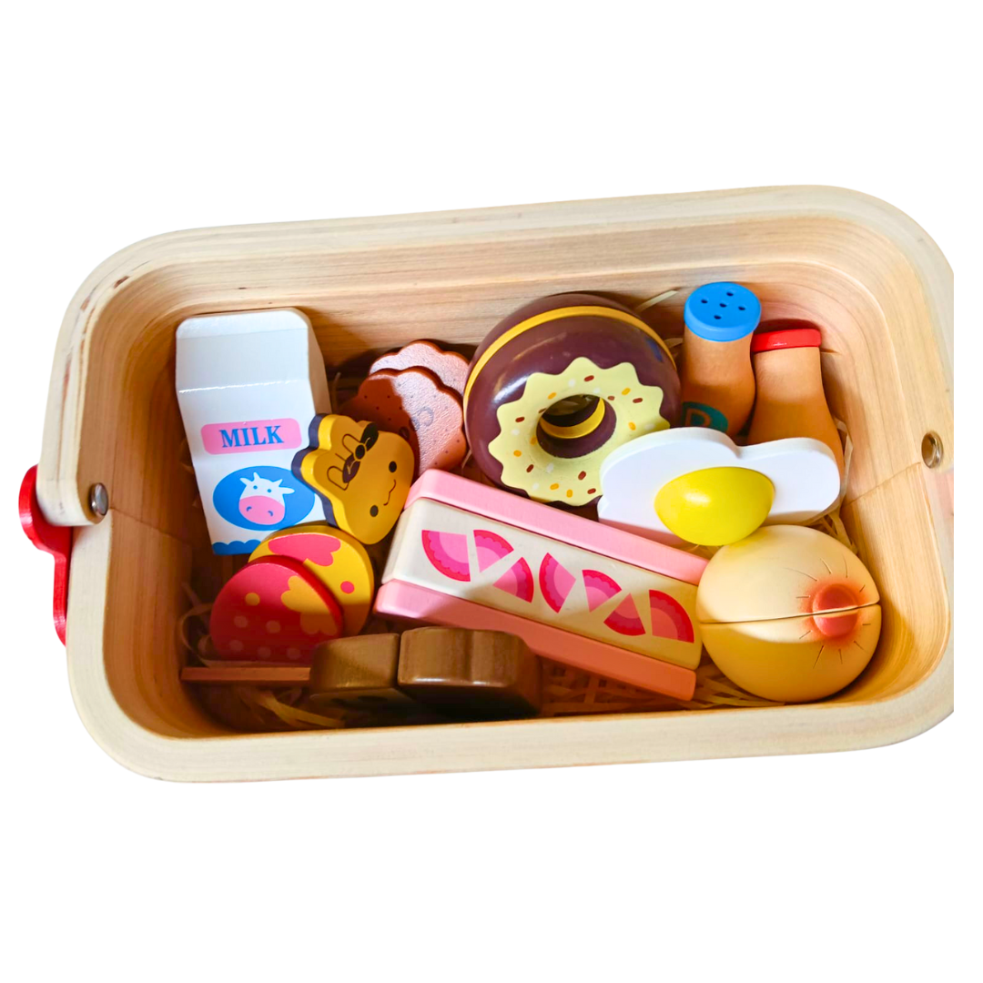 SET DE POSTRES MADERA