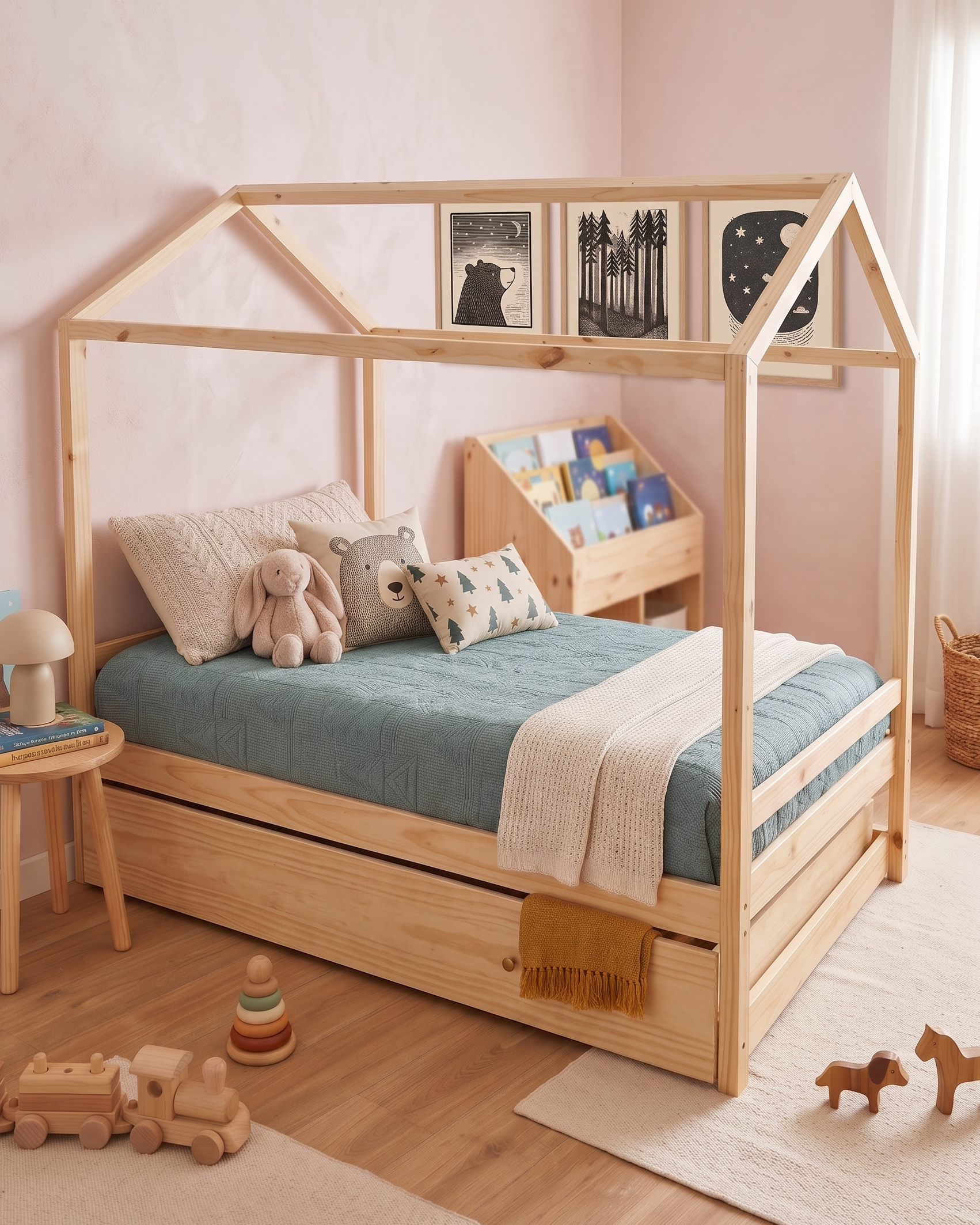 Cama Home con cama auxiliar